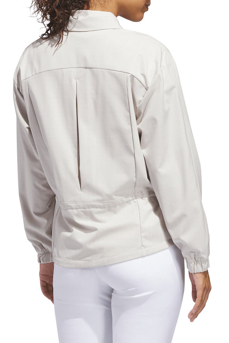 Ultimate365+ Peplum Grid Jacket, Alternate, color, WONDER ALUMINA