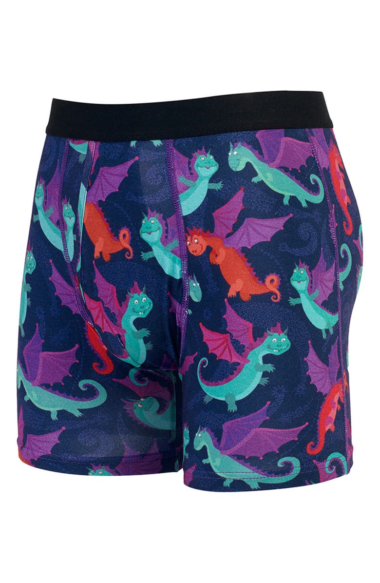 WARRIORS AND SCHOLARS Dragons Boxer Briefs, Alternate, color,