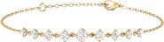 Everlee Starlight Graduated Chain Bracelet Lab Diamond in 14K Gold