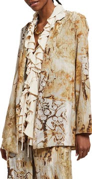 ottod'Ame Patterned Blazer