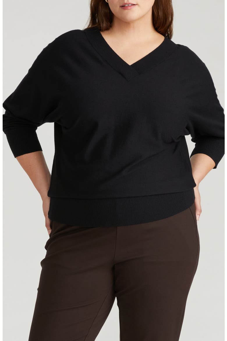 Savvy Sweater, Main, color, BLACK