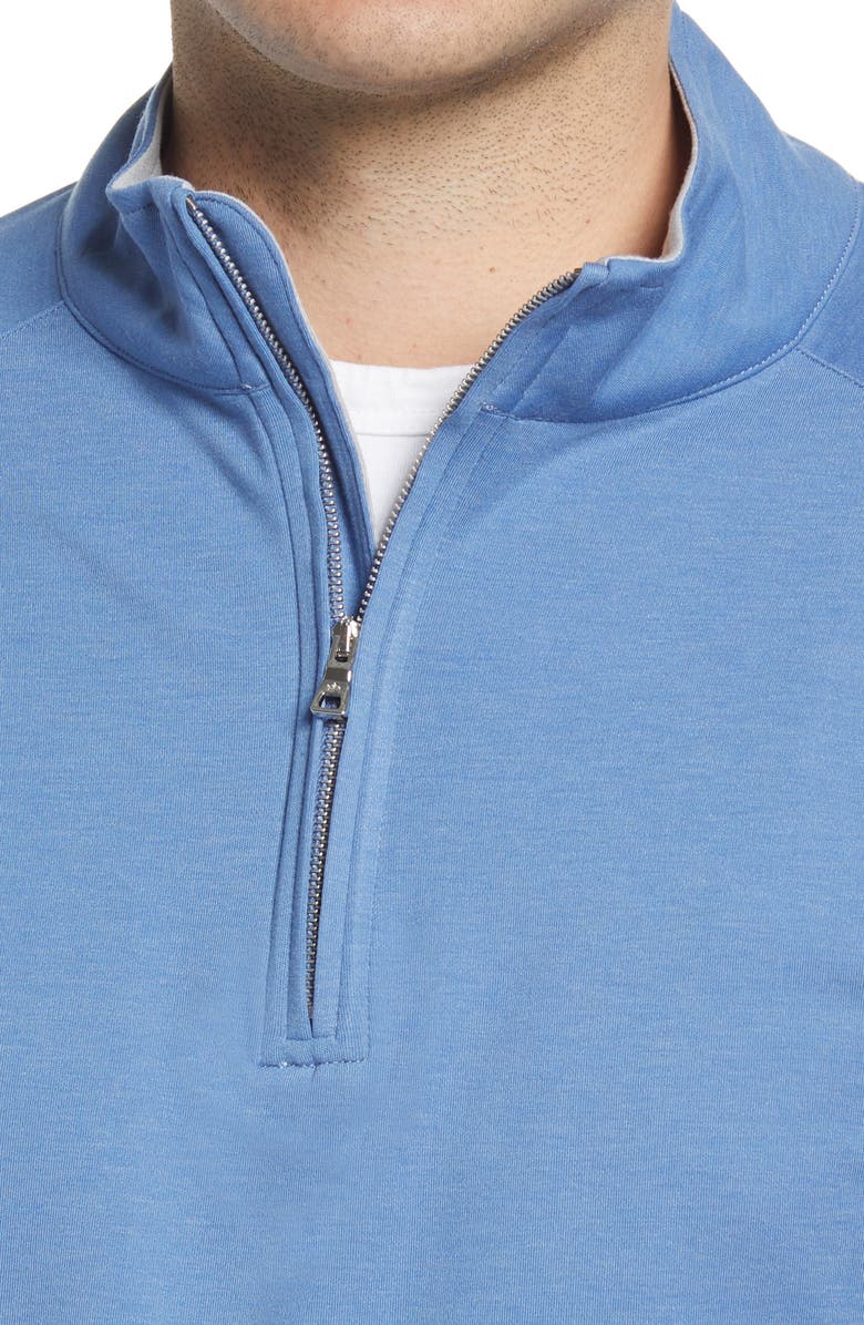 Peter Millar Bull's Eye Precision Quarter Zip Pullover, Alternate, color,