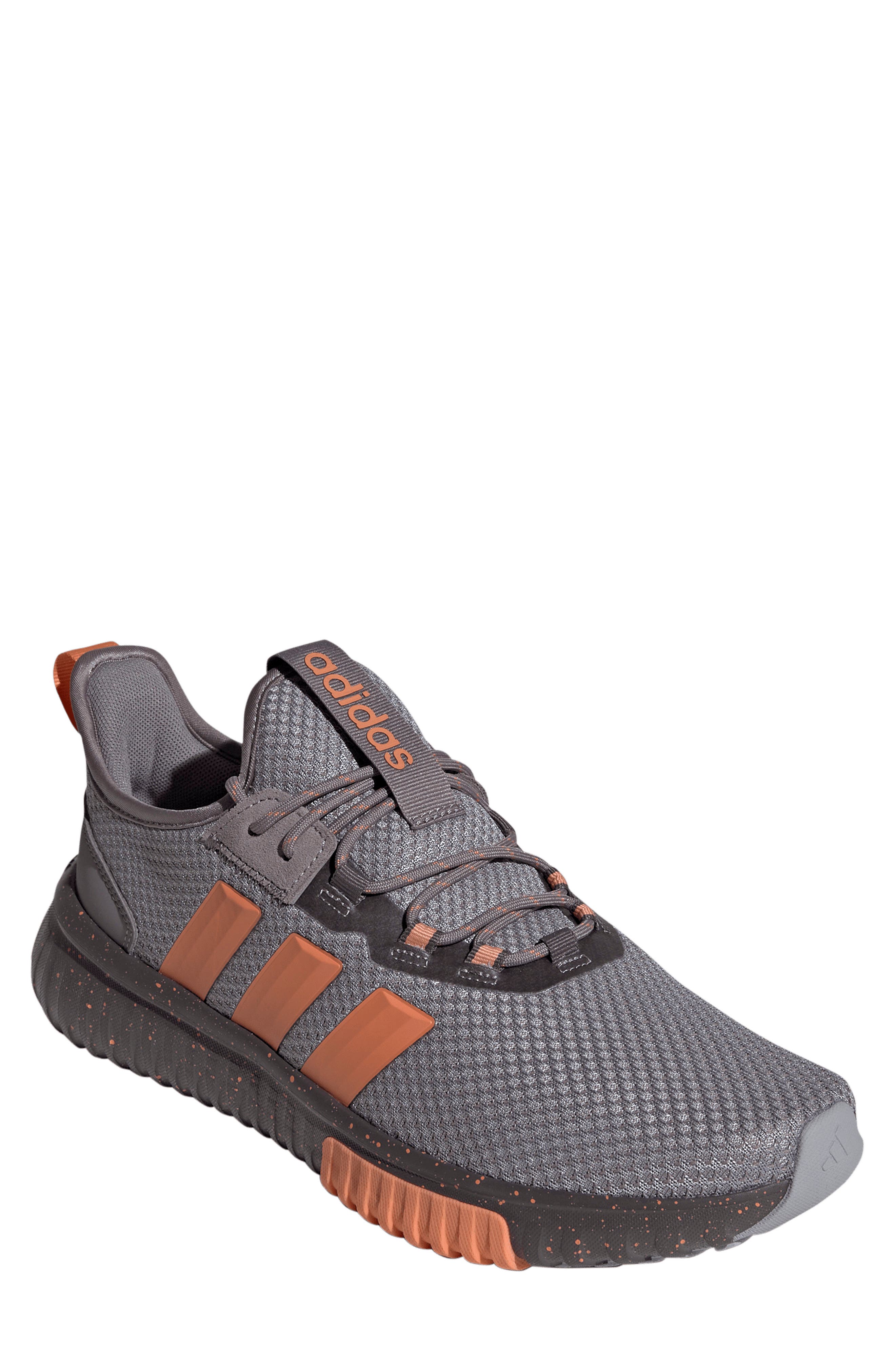 adidas Kaptir 4.0 Sneaker, Main, color, Silver/ Orange/ Taupe Oxide
