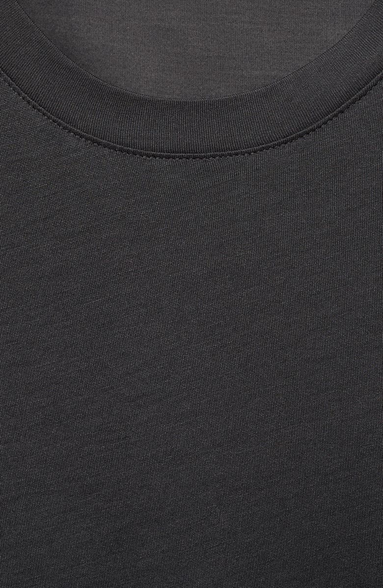 MANGO Modal Pajama T-Shirt, Alternate, color, Charcoal