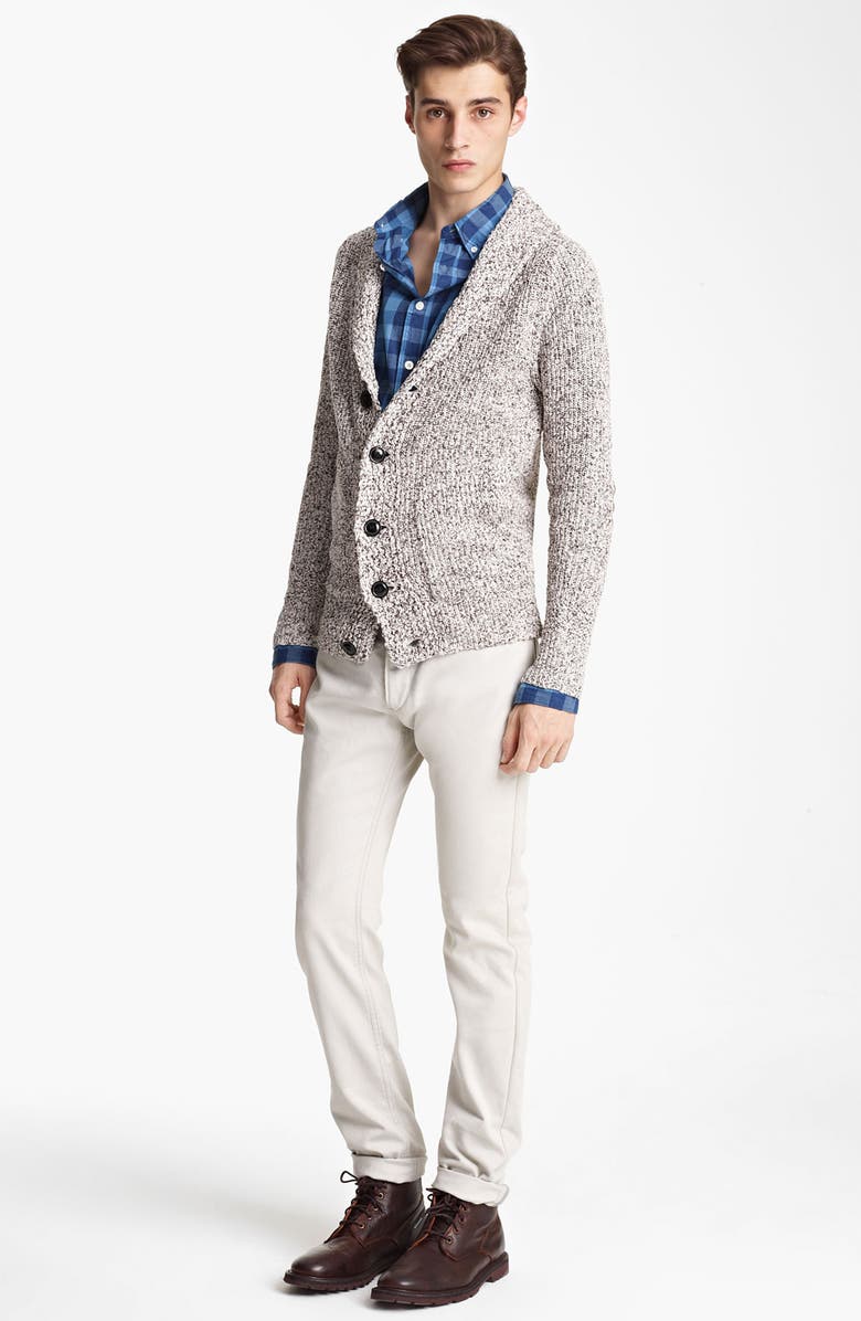 Todd Snyder Shawl Collar Cardigan, Main, color, 