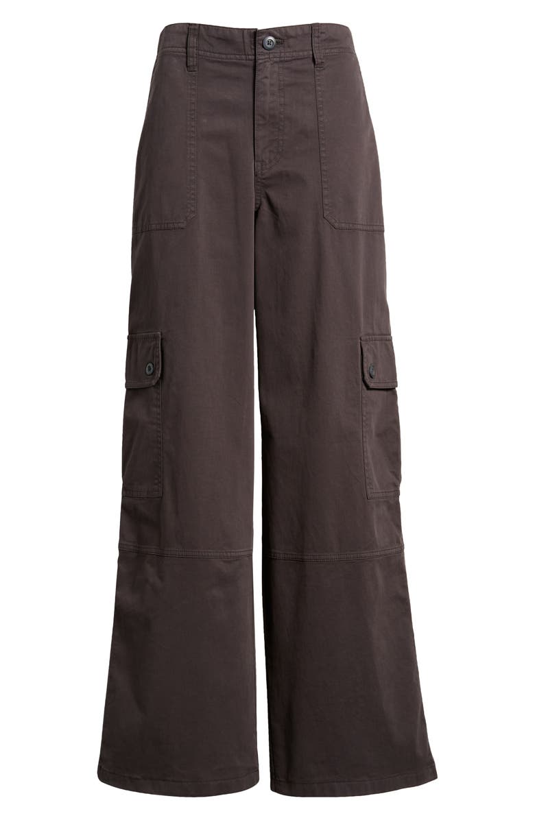 BP. Twill Wide Leg Cargo Pants, Alternate, color, 
