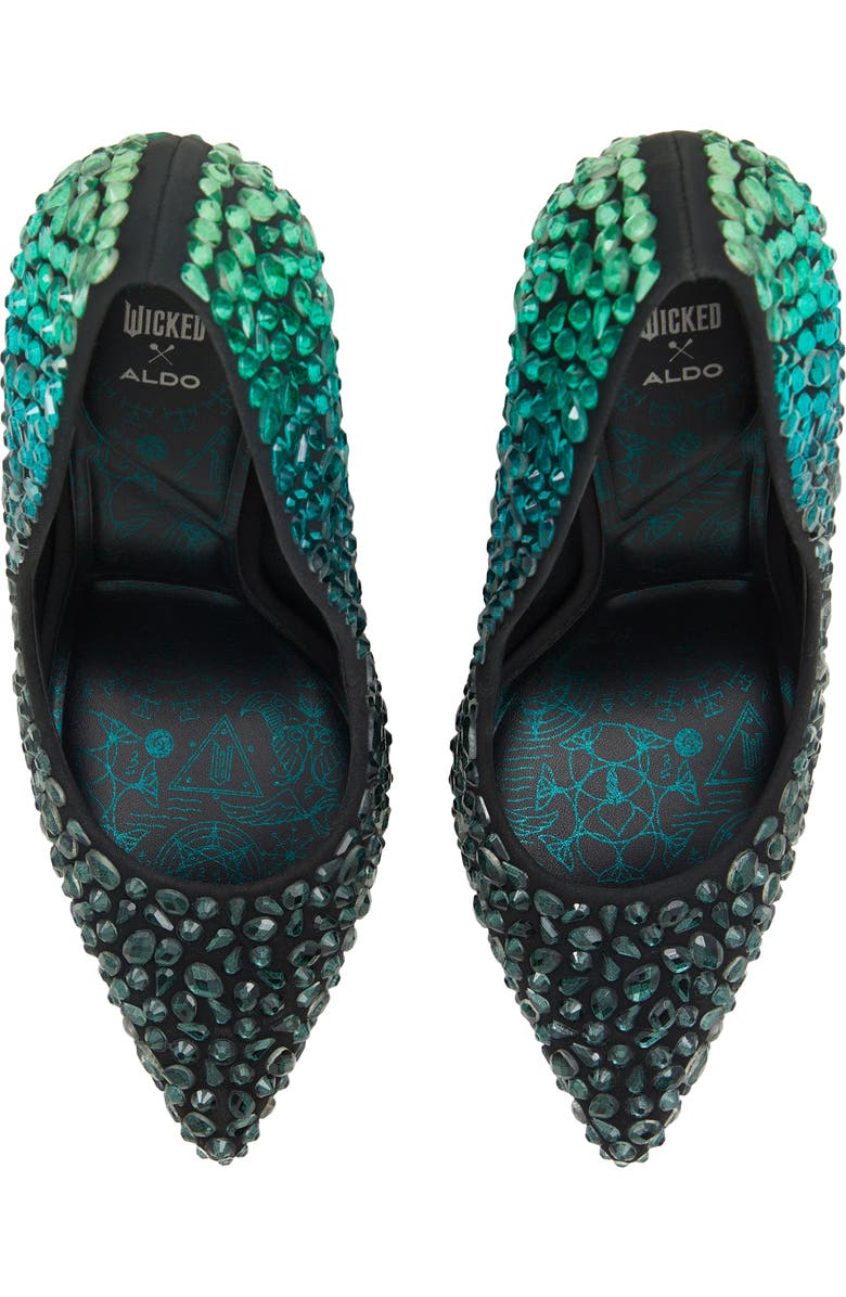 ALDO x Wicked The Green Elixir Pointed Toe Pump, Alternate, color,