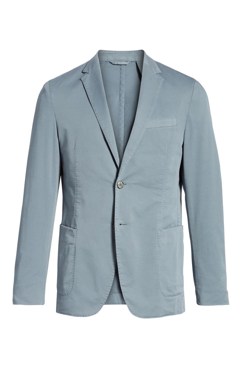 BOSS Hanry-D Trim Fit Stretch Cotton Blazer, Alternate, color,