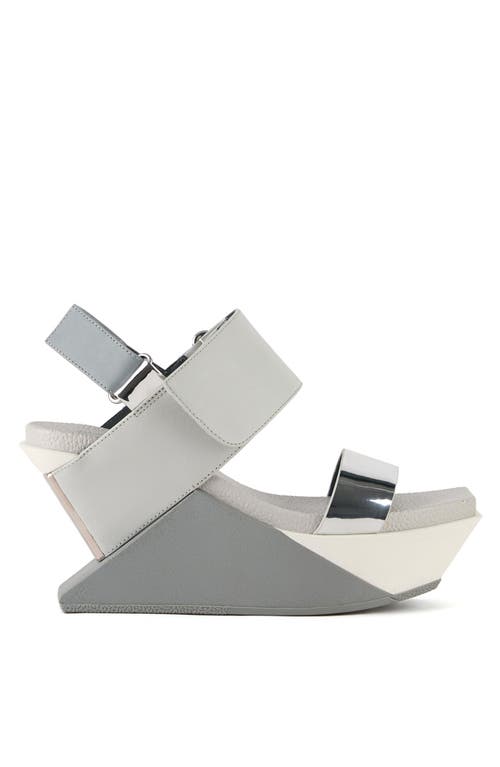 United Nude Delta Wedge Sandal In Gray