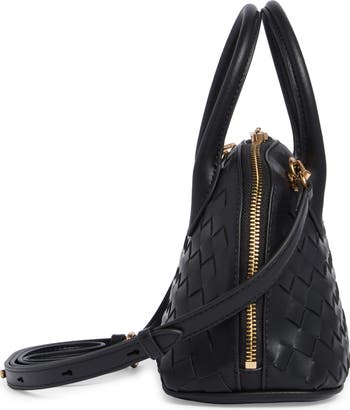 Margo Mini Woven Satchel Bag