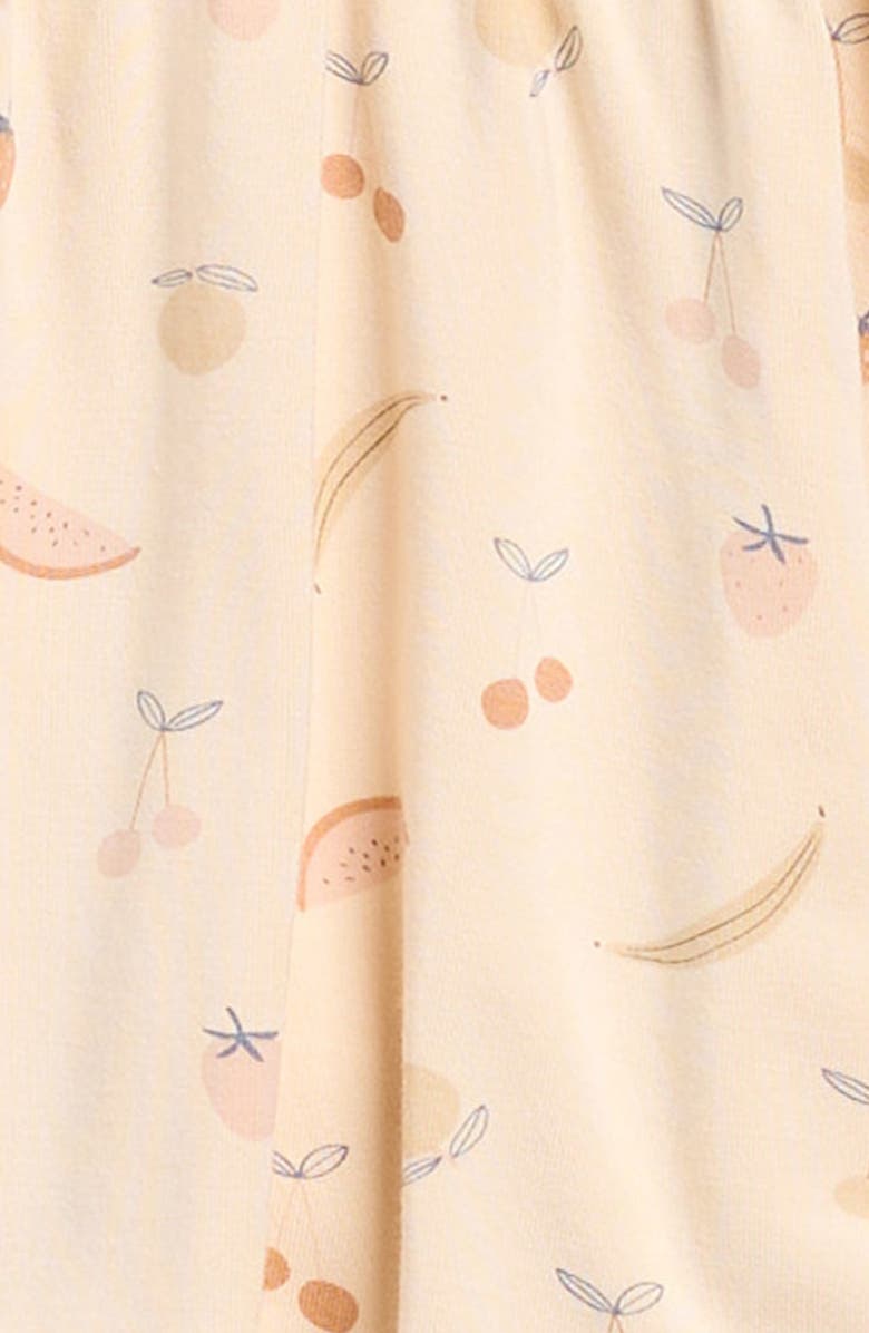 Rylee + Cru Fruit Babydoll Dress With Bloomers, Alternate, color, Shell