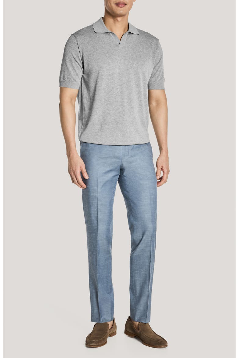 Johnny Collar Polo, Alternate, color, LIGHT GREY