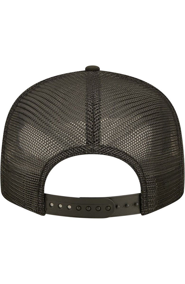 New Era Men's New Era Black Cincinnati Bengals Team Classic Trucker 9FIFTY Snapback Hat, Alternate, color, 