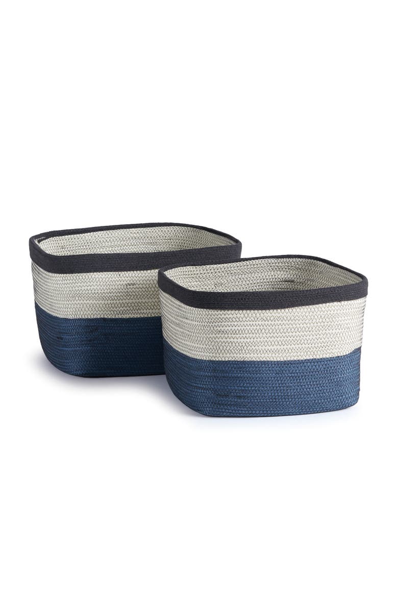 Napa Home & Garden Ayden Rectangular Baskets Set of 2, Main, color, 