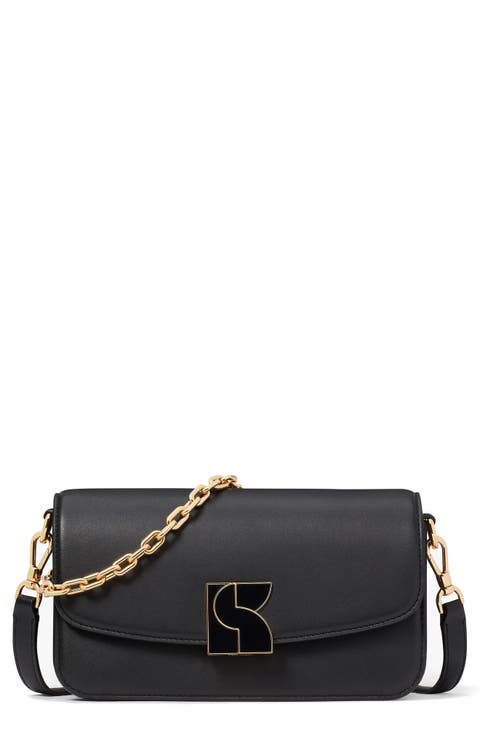 small dakota smooth leather crossbody bag