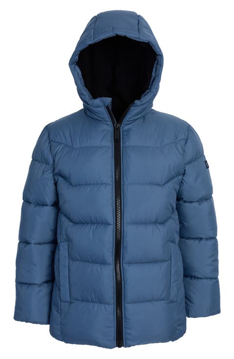 Kids' Plush Lined Hooded Puffer Jacket (Toddler & Little Kid)
