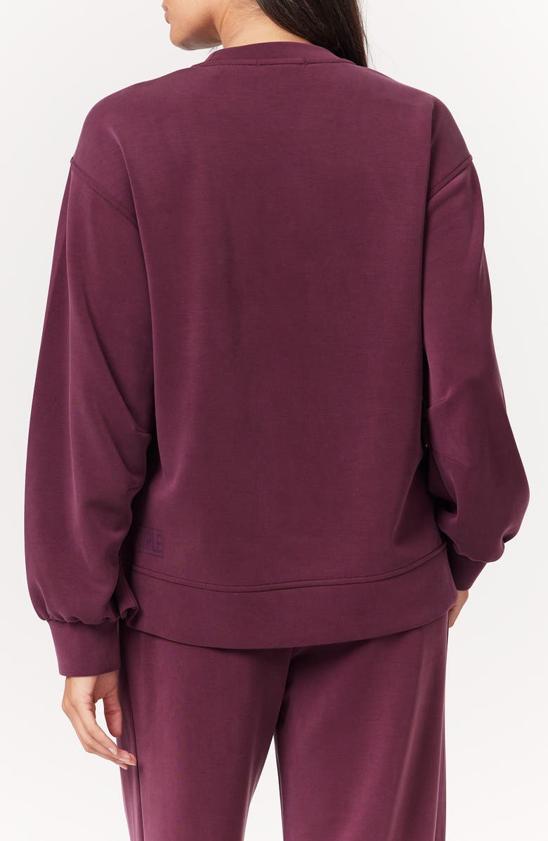 Scotch & Soda Crewneck Pullover, Alternate, color, Winetasting