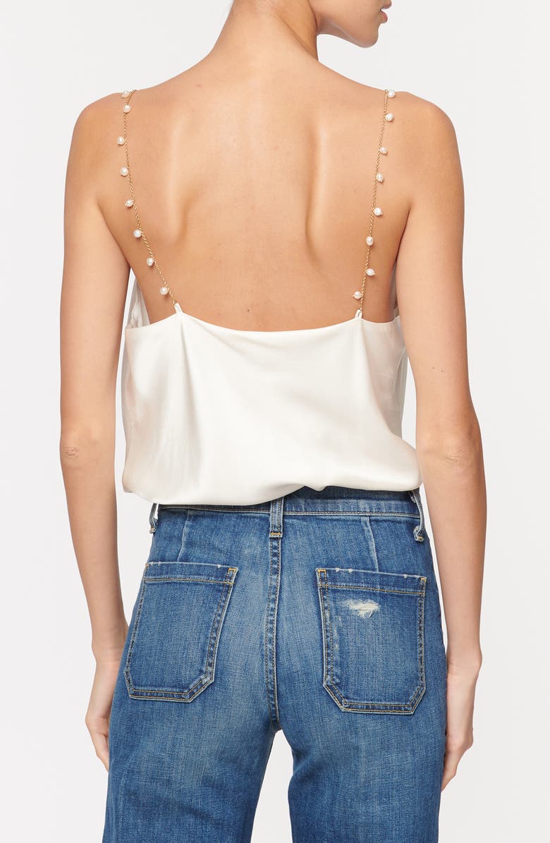 CAMI NYC Busy Silk Camisole, Alternate, color, White