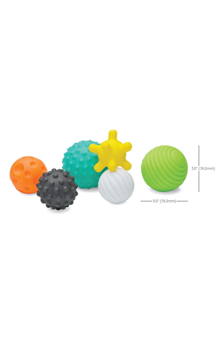 INFANTINO Set of 6 Textured Ball Set, Main, color,