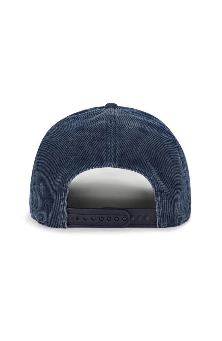 '47 Men's '47 Navy North Carolina Tar Heels Reclaim Snow Wash Corduroy Hitch Adjustable Hat, Alternate, color, Navy