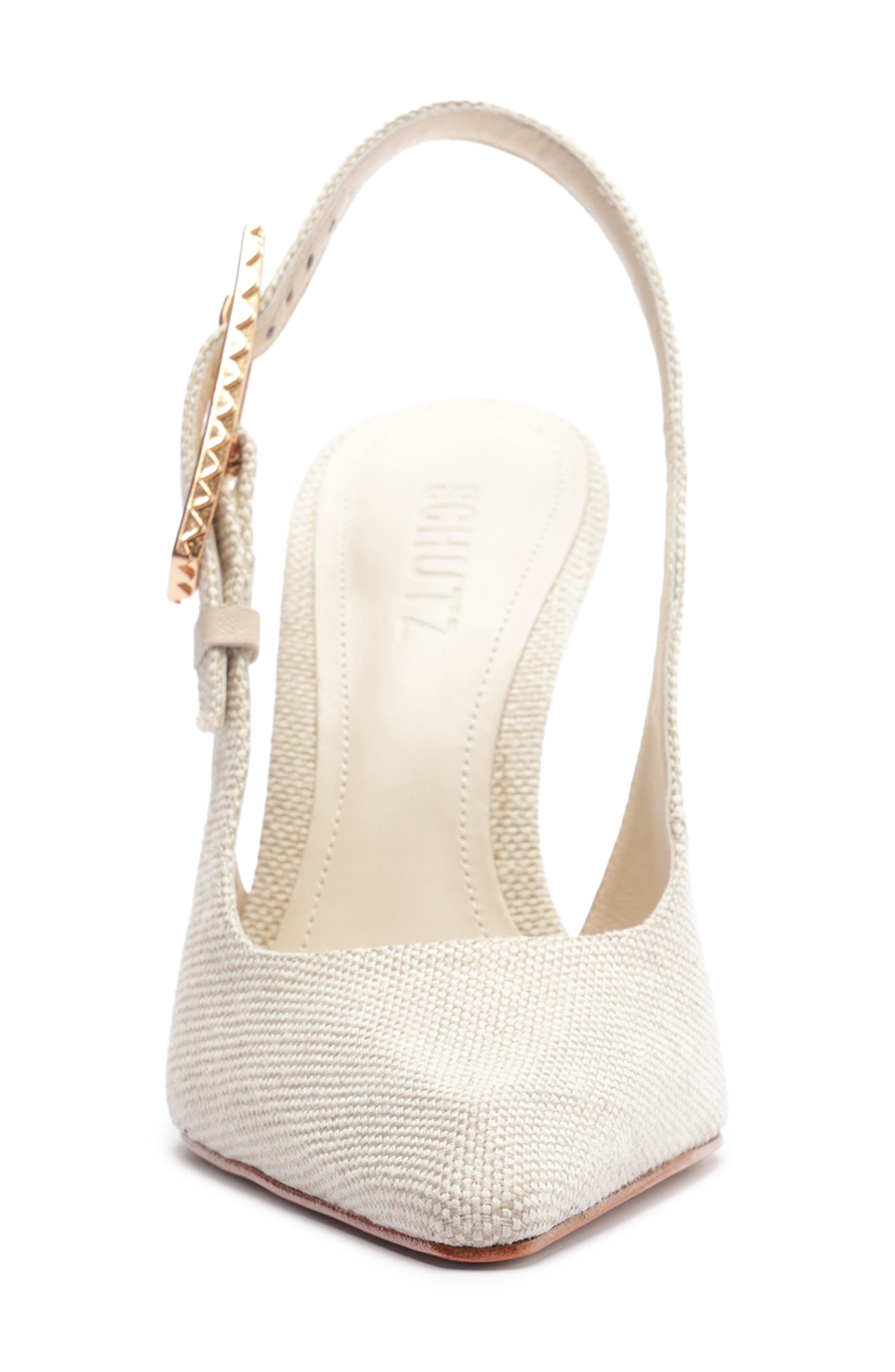 Schutz Ciara Pointed Toe Slingback Pump, Alternate, color, 