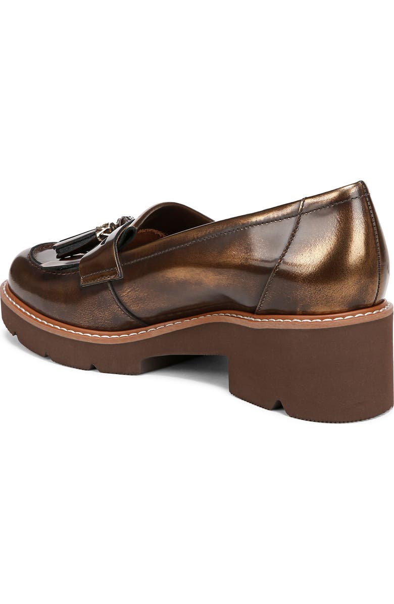 Naturalizer Desmond Tassel Loafer, Alternate, color, Chestnut Brown / Bronze