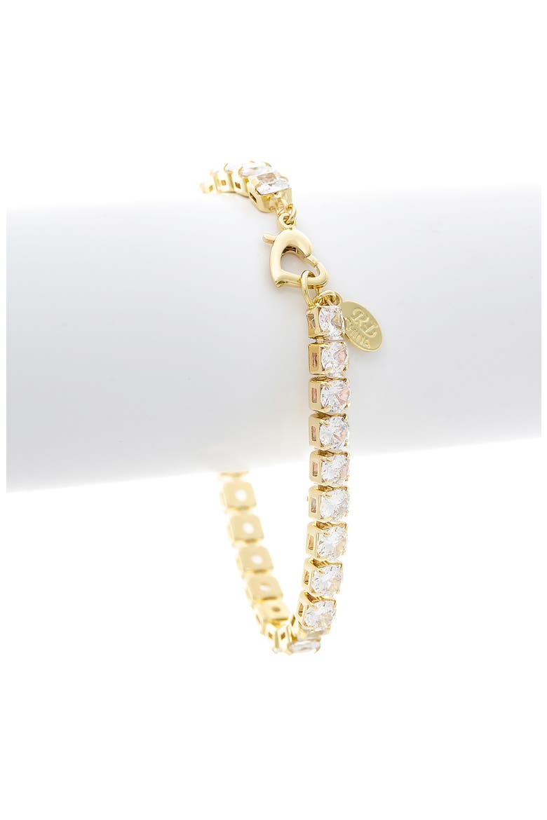 Cubic Zirconia Tennis Bracelet, Alternate, color, CZ