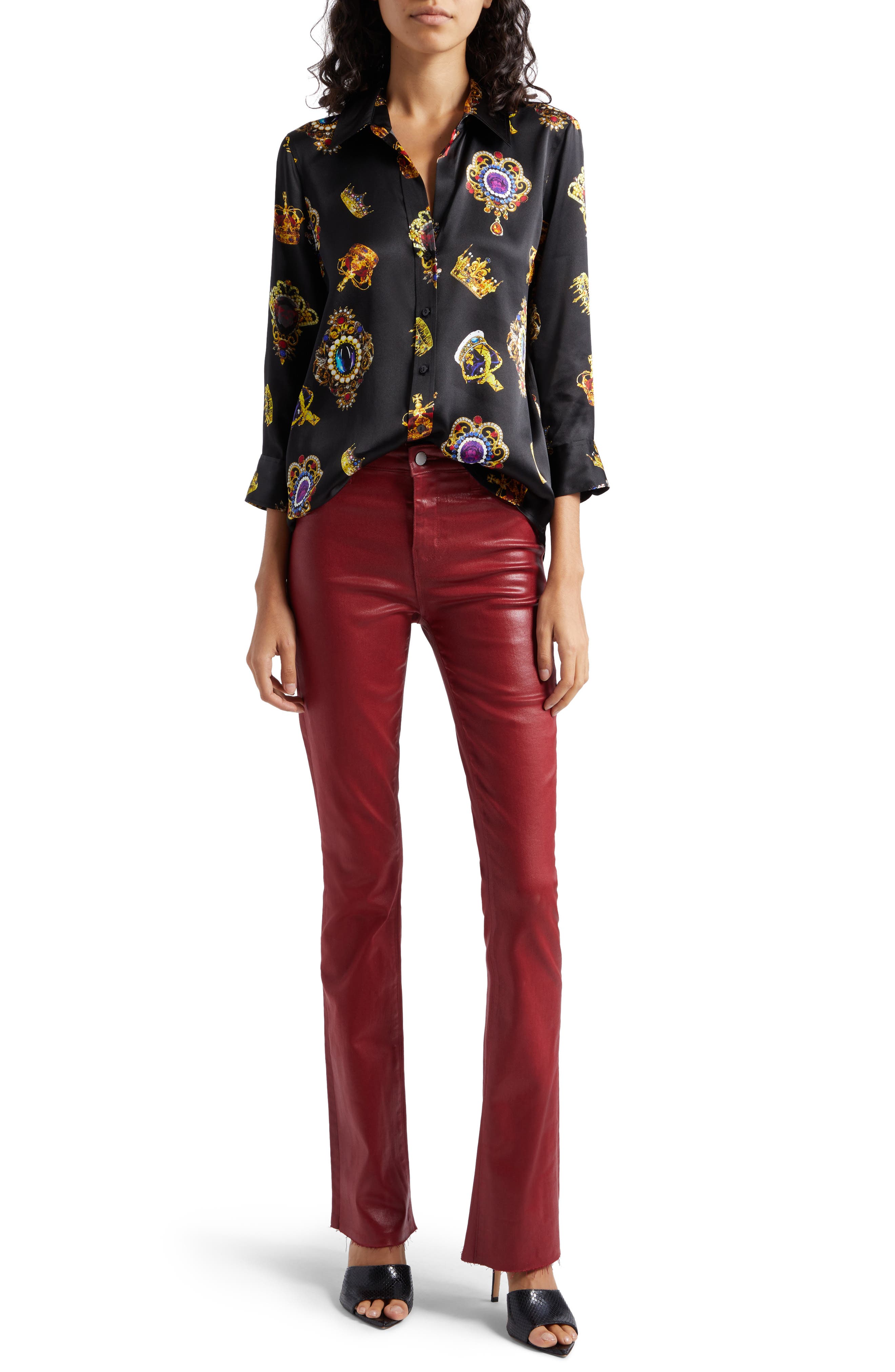 Ruth High Waist Straight Leg Pants - image 4