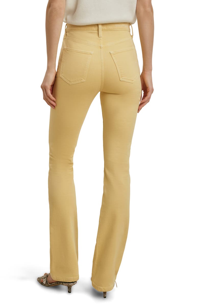 Favorite Daughter The Valentina Super High Waist Straight Leg Jeans, Alternate, color, Golden