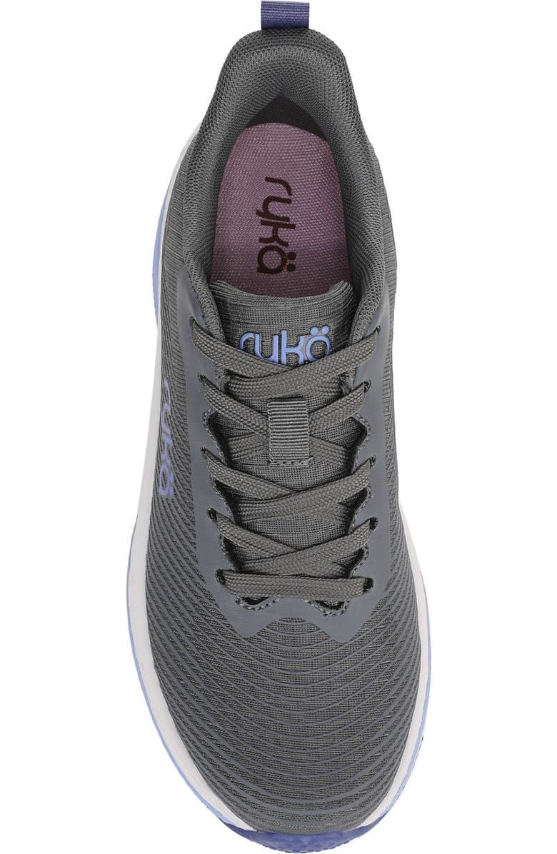 Rykä Genuine Walking Sneaker, Alternate, color, Granite Grey