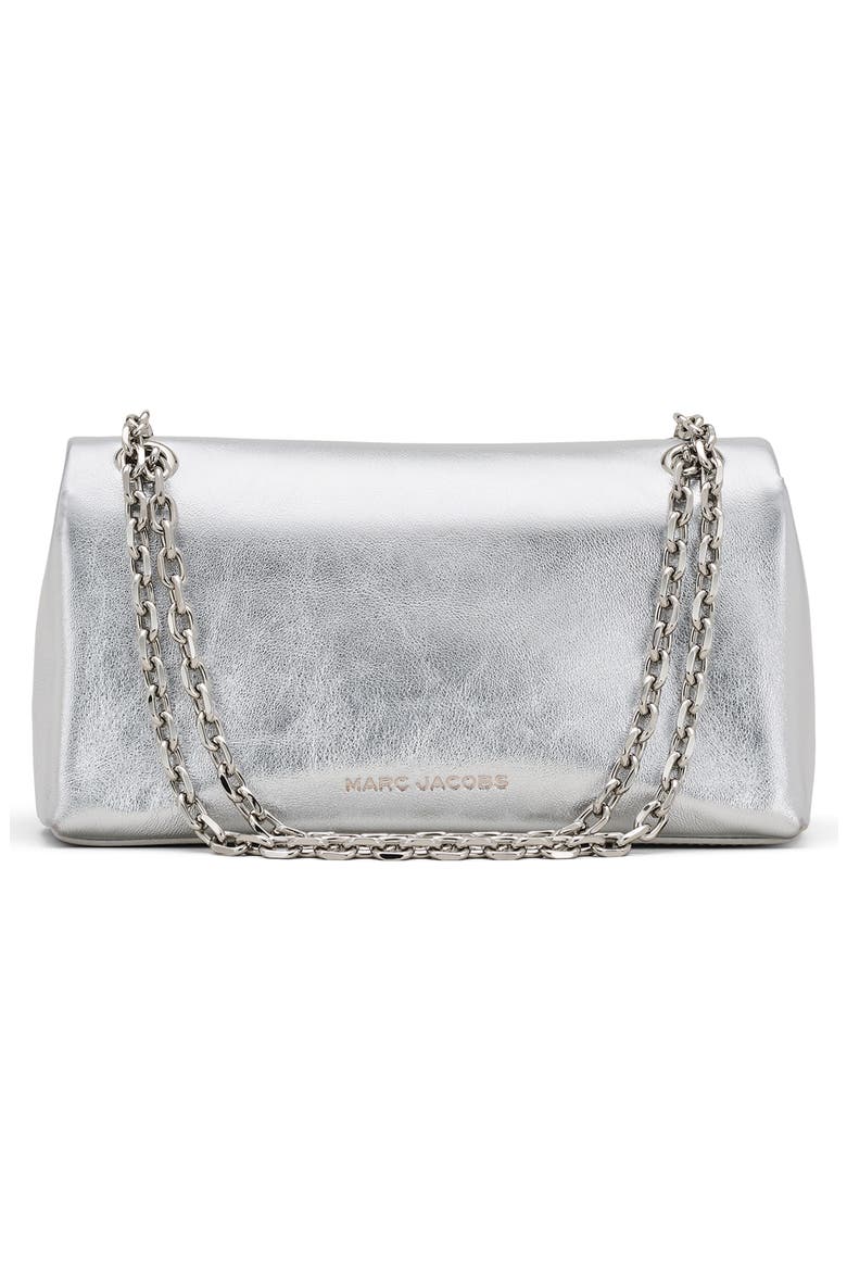 The Dual Chain Strap Mini Bag, Alternate, color, SILVER