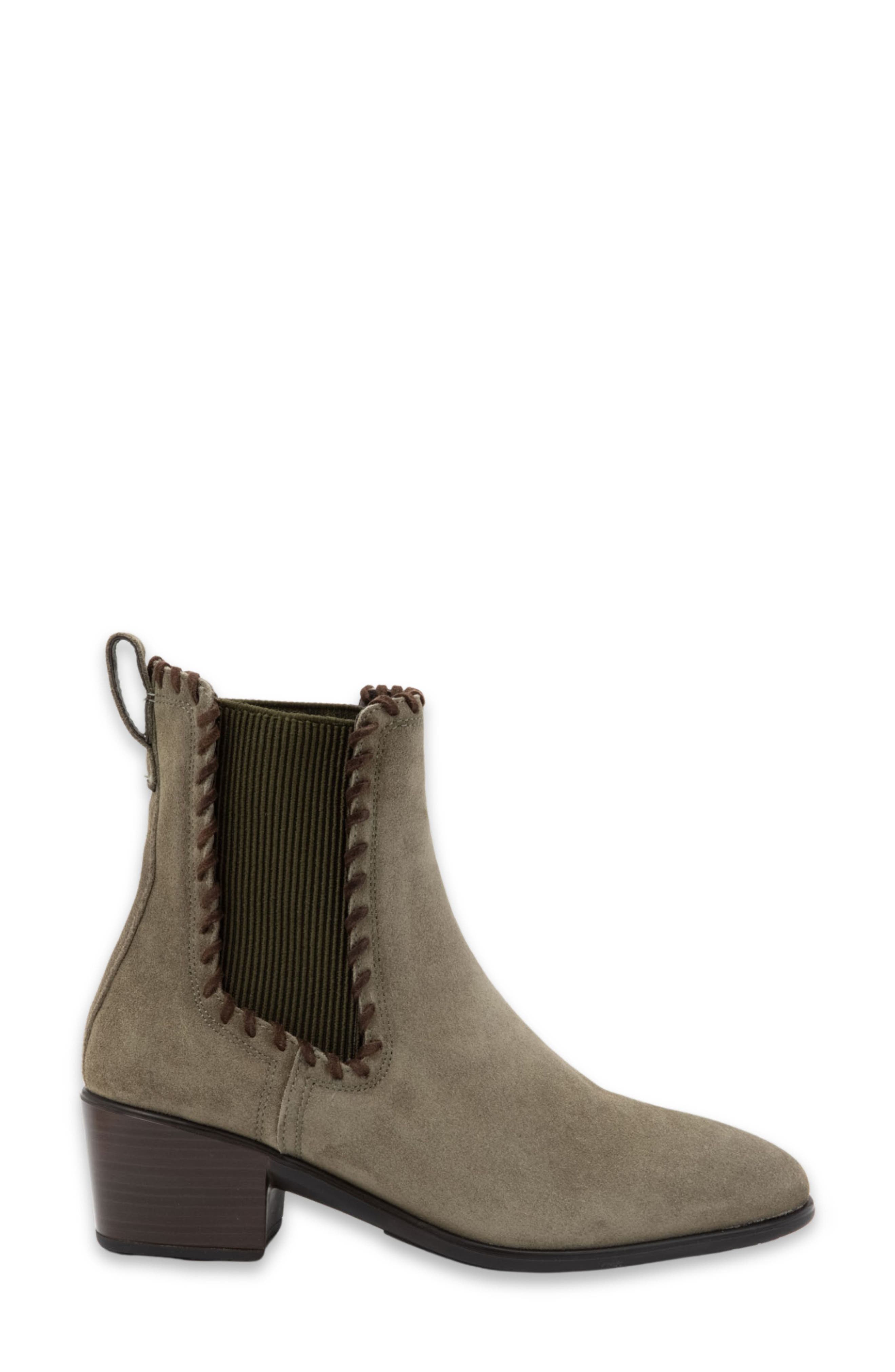 Tradition Chelsea Boot, Alternate, color, HUNTER GREEN SUEDE