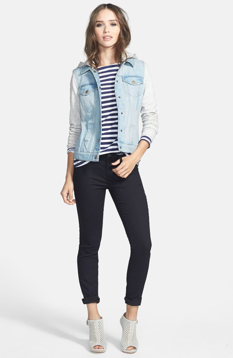 J Brand Coated Super Skinny Jeans, Alternate, color, 