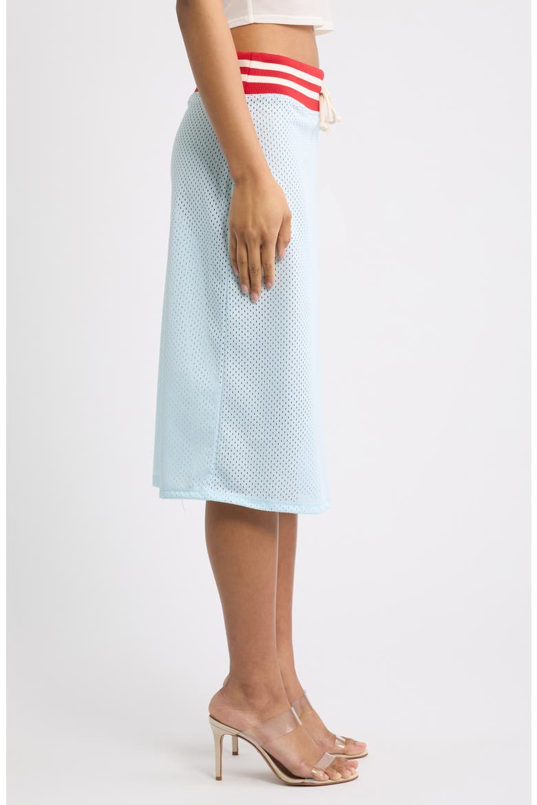Alysa Airtex Midi Skirt, Alternate, color, MULTI