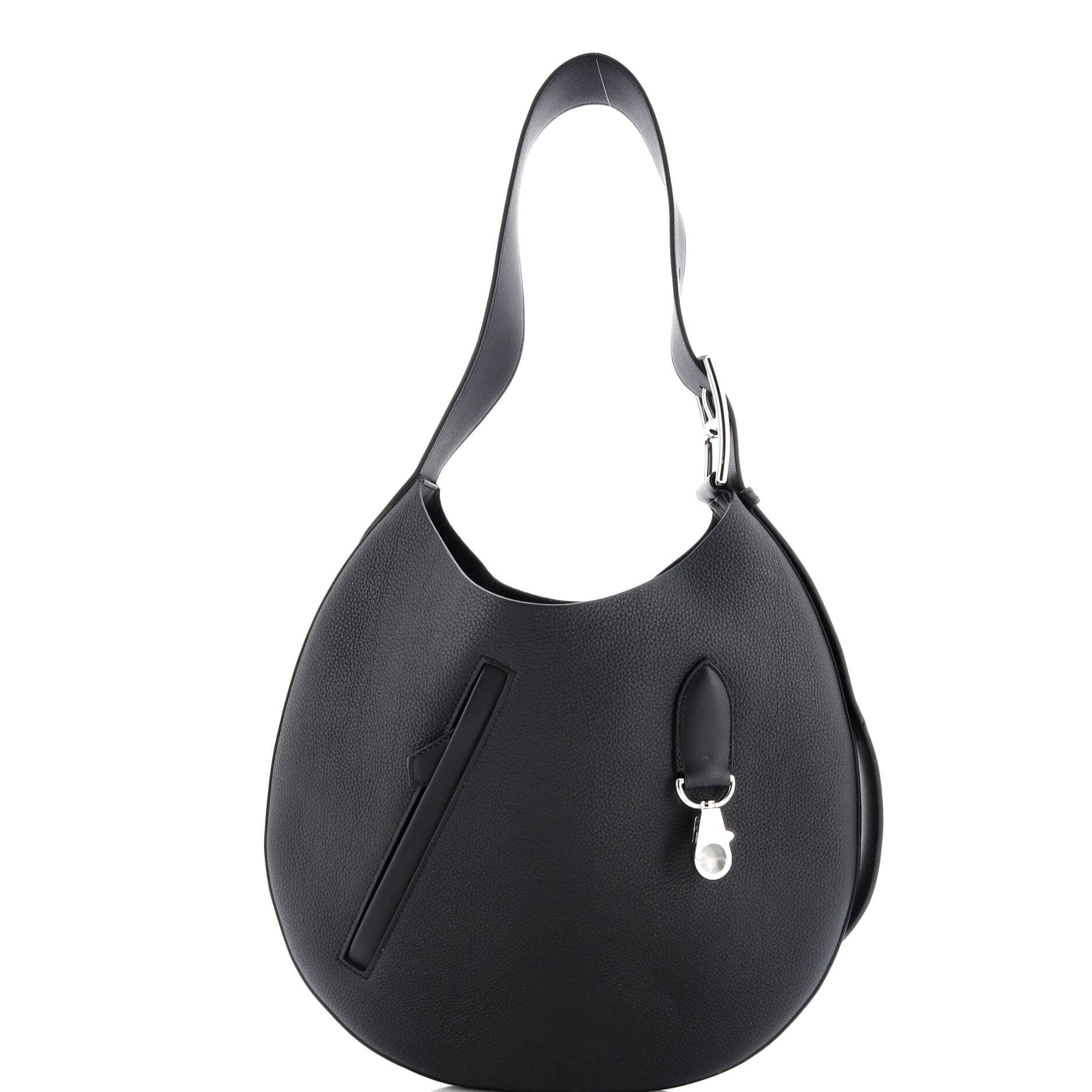 Pre-Owned Hermes Arcon Bag Togo and Swift, Main, color, Noir