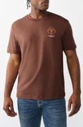True Religion Big Buddha Logo Graphic T-Shirt