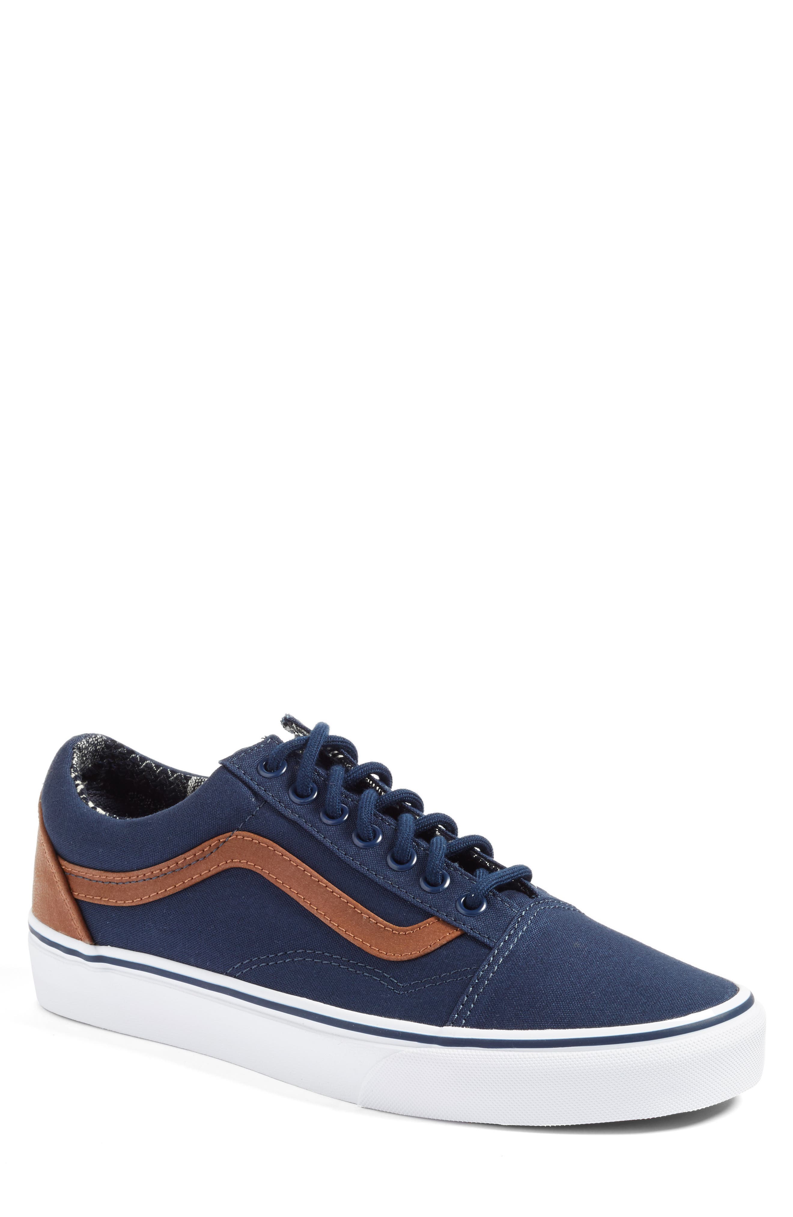 Old Skool Sneaker, Main, color, BLUE GREEN
