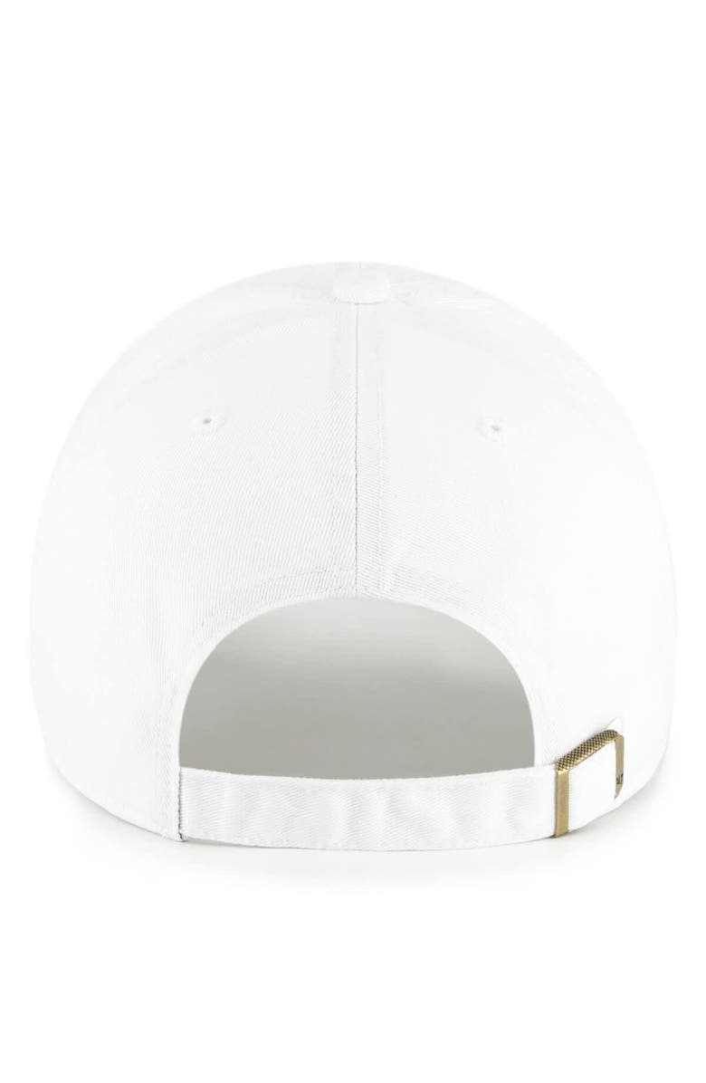 '47 Men's '47 White Tulane Green Wave Vault Clean Up Adjustable Hat, Alternate, color, 