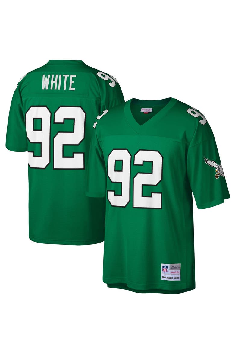 Men's Mitchell & Ness Reggie White Kelly Green Philadelphia Eagles Legacy Replica Jersey, Main, color, Kelly Green