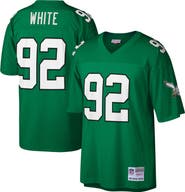 Mitchell & Ness Men's Mitchell & Ness Reggie White Kelly Green Philadelphia Eagles Legacy Replica Jersey