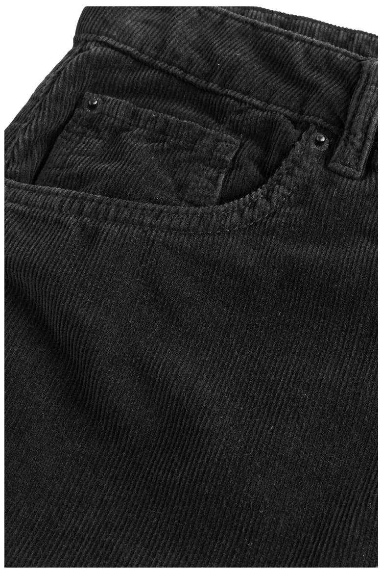 Corduroy Mom Pants, Alternate, color, BLACK