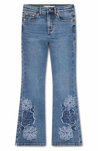 Kids' 726 Flower Flare Leg Jeans