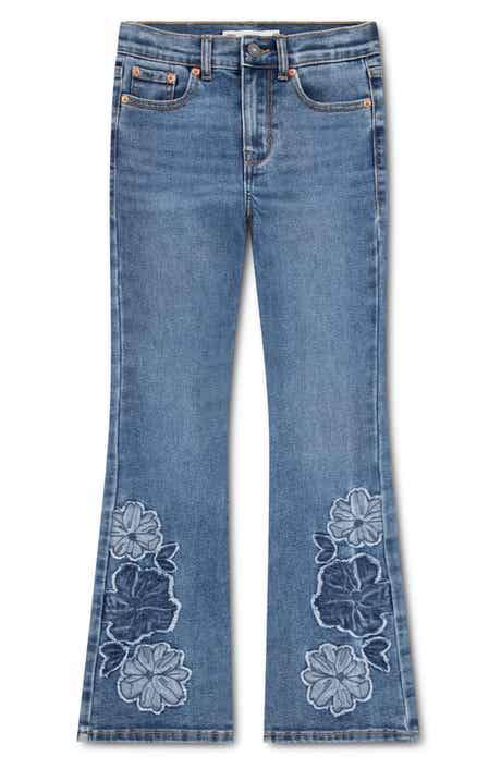 Kids' 726 Flower Flare Leg Jeans