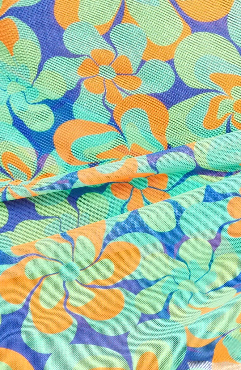 Kulani Kinis Psychedelic Mesh Sarong, Alternate, color,