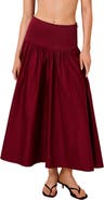 Solid & Striped Magnolia Midi Skirt