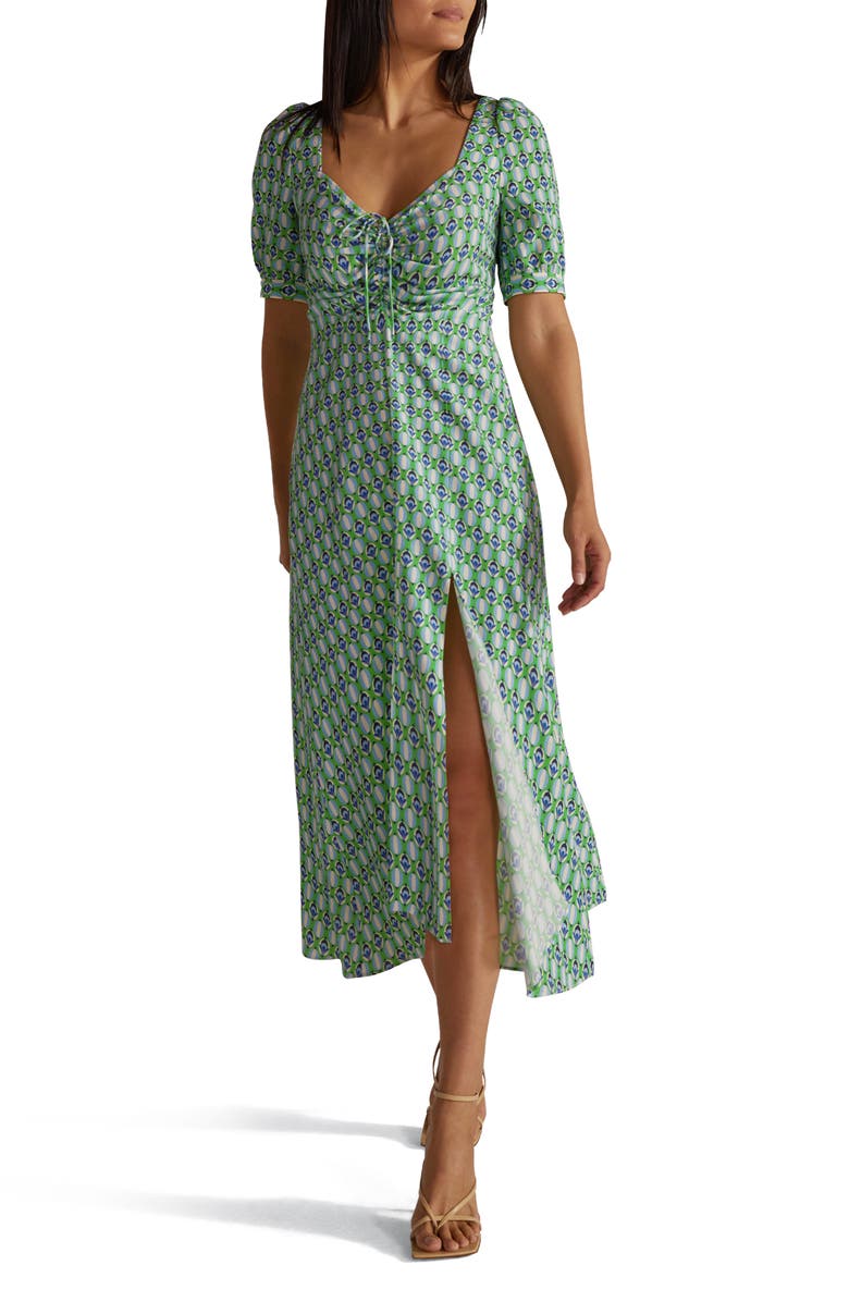 Favorite Daughter The Vineyard Dress, Main, color, Retro Mosaic Print