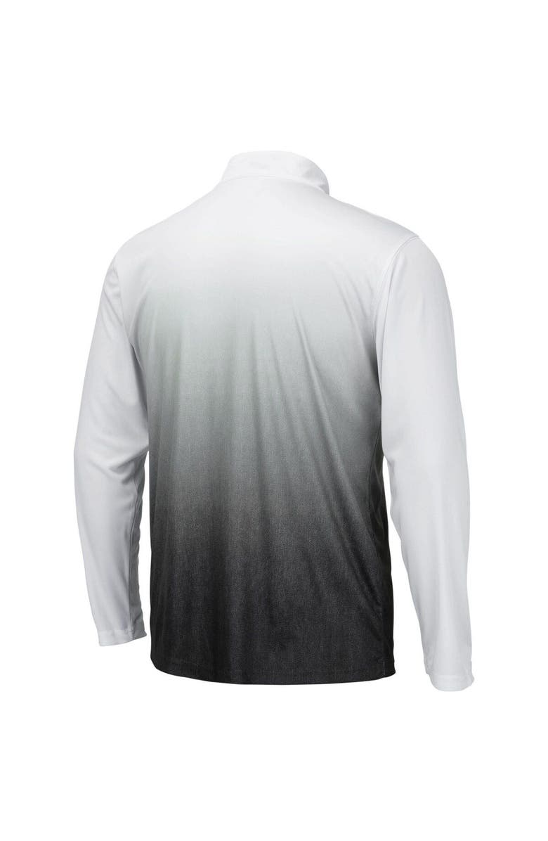 COLOSSEUM Men's Colosseum Gray Army Black Knights Magic Team Logo Quarter-Zip Jacket, Alternate, color, 