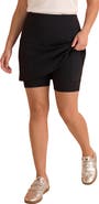 Roaman's Plus Size Soft Sculpt A Line Pull On Skort