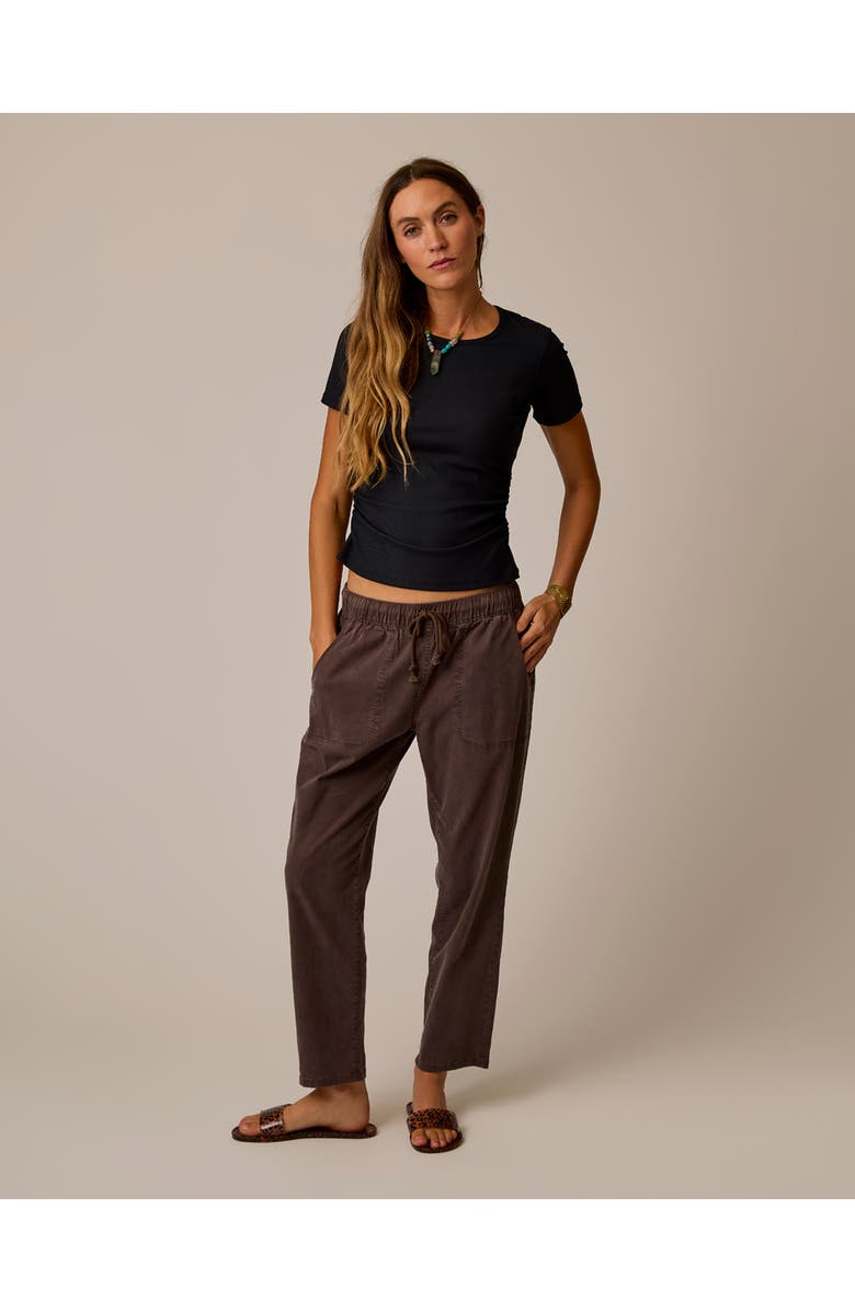 Carve Designs Zoe Twill Pant, Alternate, color, Espresso
