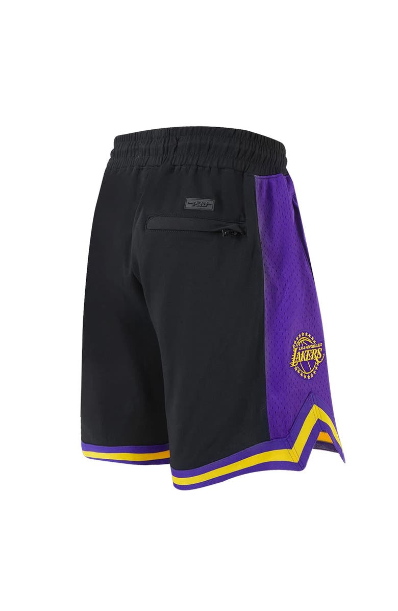 PRO STANDARD Men's Pro Standard Black Los Angeles Lakers 2024/25 City Edition 2.0 Shorts, Alternate, color, 